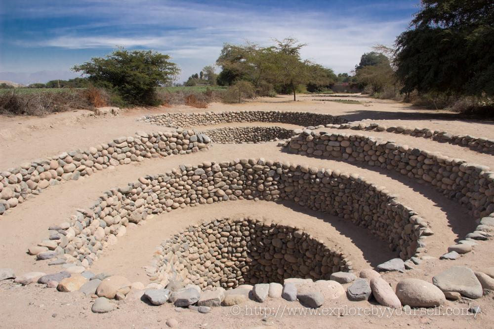 Aqueducts Nasca Peru