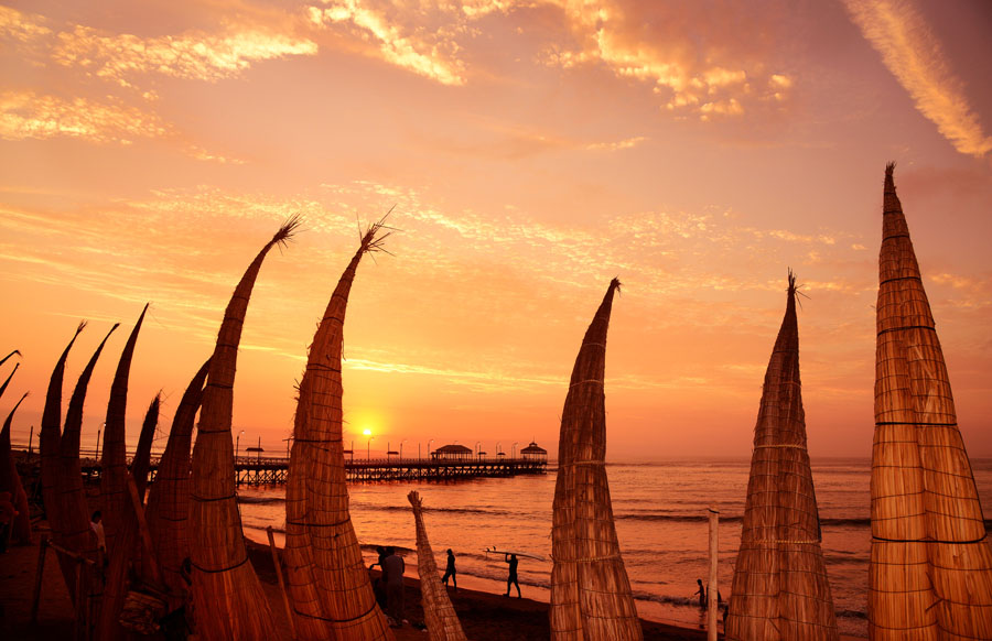 Huanchaco, Уанчако, Трухильо, Перу